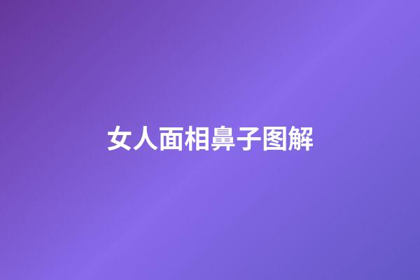 女人面相鼻子图解