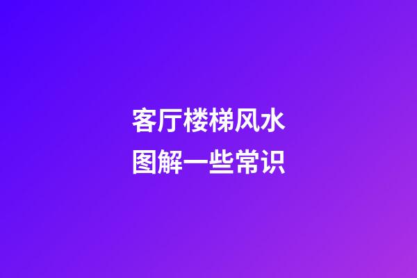 客厅楼梯风水图解一些常识