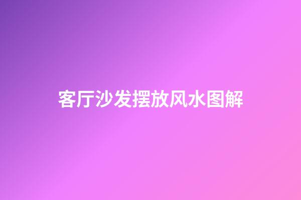 客厅沙发摆放风水图解