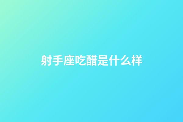 射手座吃醋是什么样-第1张-星座运势-玄机派