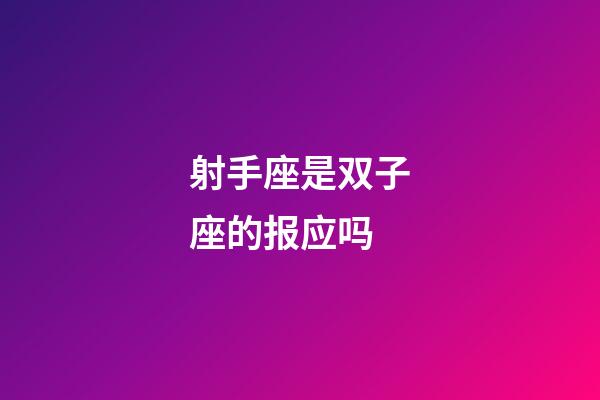 射手座是双子座的报应吗-第1张-星座运势-玄机派