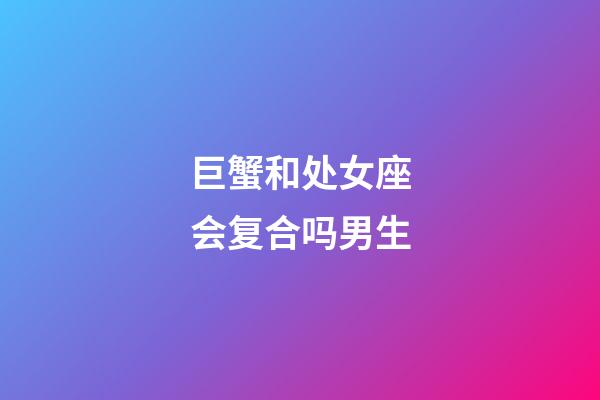 巨蟹和处女座会复合吗男生-第1张-星座运势-玄机派