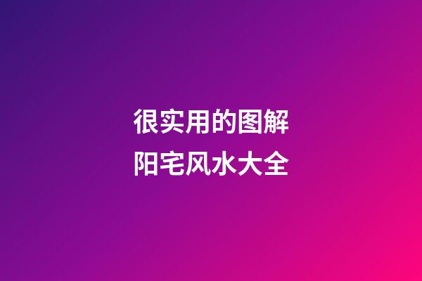 很实用的图解阳宅风水大全