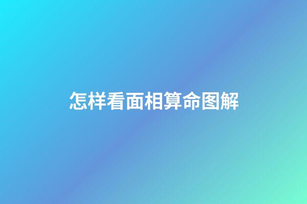 怎样看面相算命图解