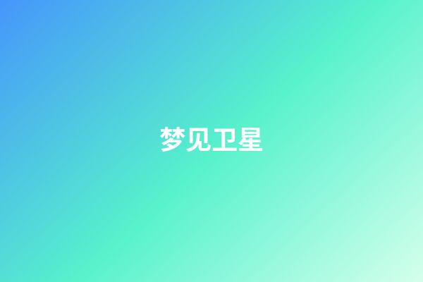 梦见卫星