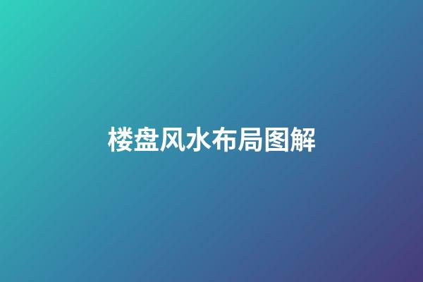 楼盘风水布局图解
