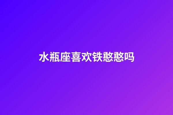 水瓶座喜欢铁憨憨吗-第1张-星座运势-玄机派