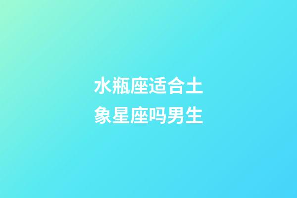 水瓶座适合土象星座吗男生-第1张-星座运势-玄机派