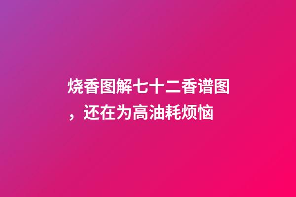 烧香图解七十二香谱图，还在为高油耗烦恼-第1张-观点-玄机派