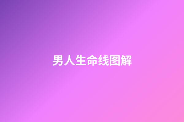 男人生命线图解