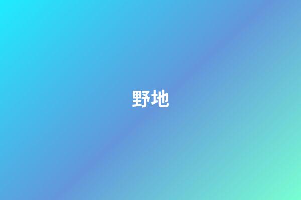 野地