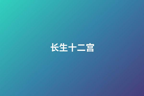 长生十二宫