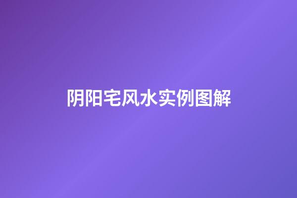 阴阳宅风水实例图解