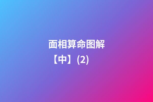 面相算命图解【中】(2)