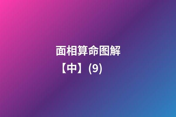 面相算命图解【中】(9)