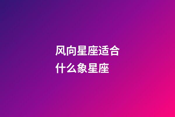 风向星座适合什么象星座-第1张-星座运势-玄机派