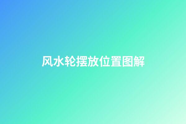 风水轮摆放位置图解